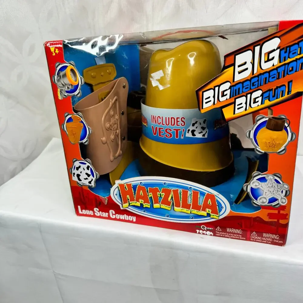 Hatzilla Lone Star‎ Cowboy roleplay set vToy Quest